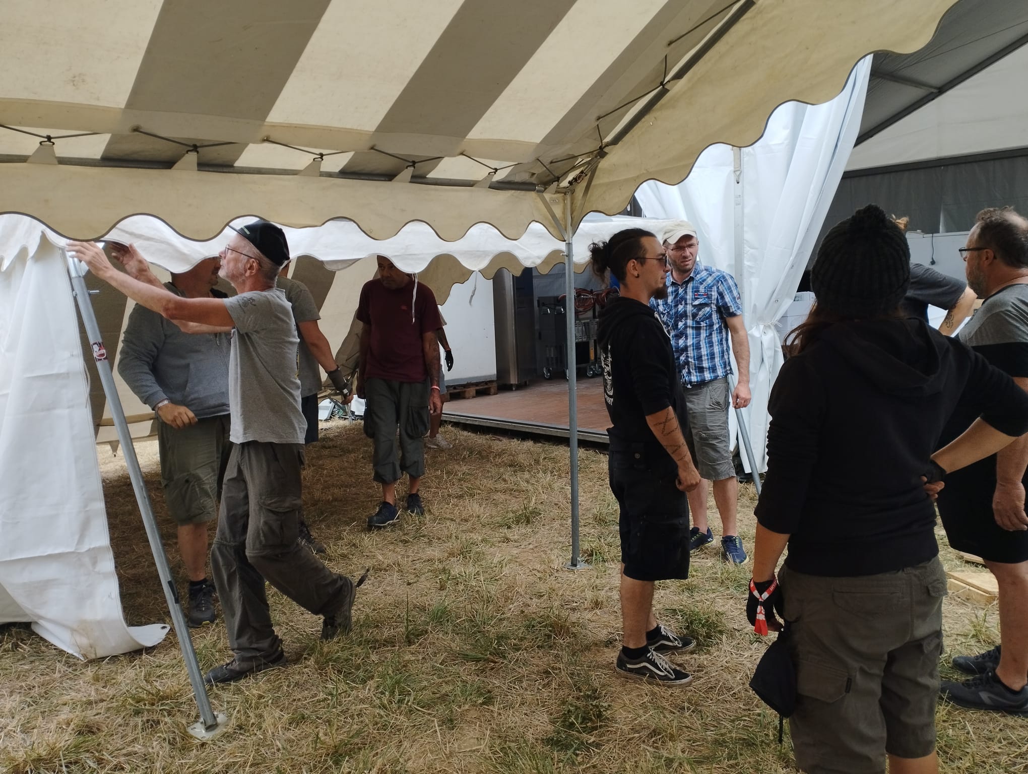 Le bar de la guinguette
